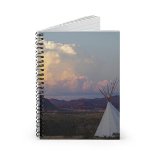Terlingua Sunset - Spiral Notebook - Ruled Line